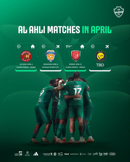 Marking the calendar for April 🗓️⚽️