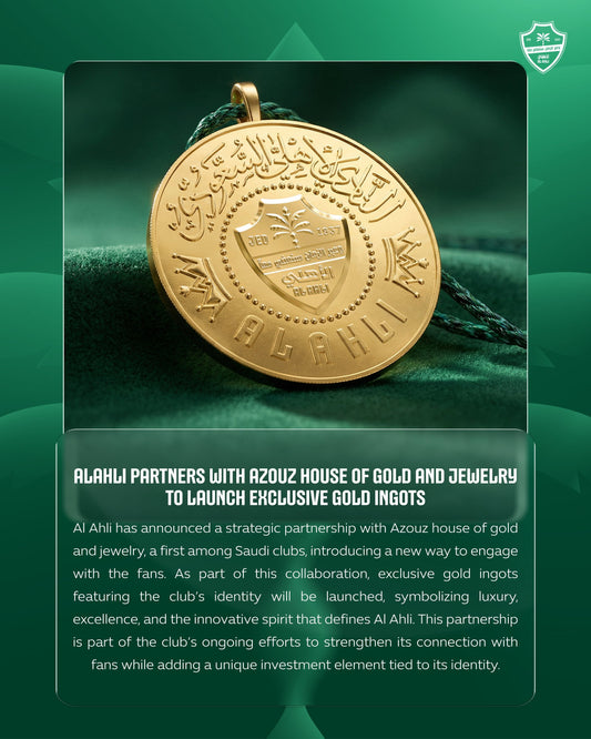 Identity in Gold – Al Ahli Launch Exclusive Gold Partnership